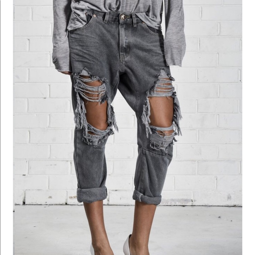 SOLD One x oneteaspoon saints jeans